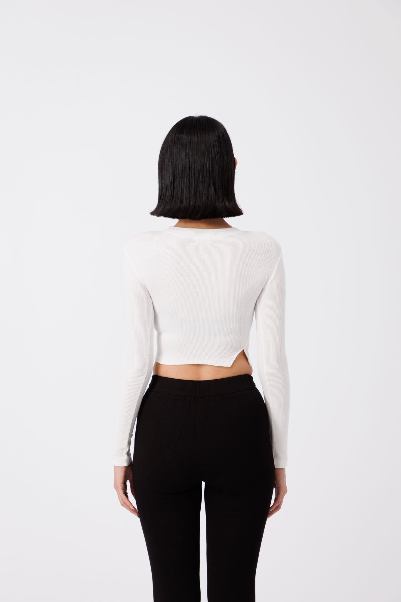 HALOHOLIC Cropped Long Sleeve