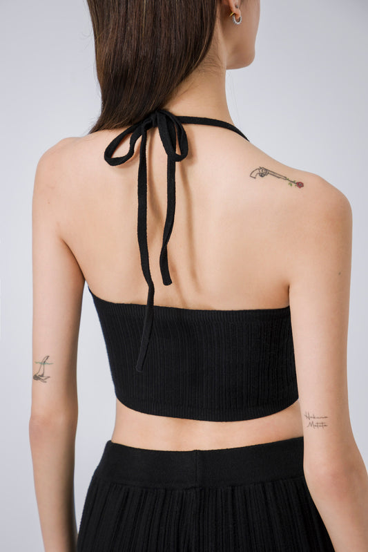 Ease Knit Halter Top